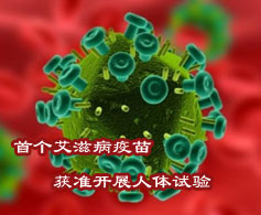 首个艾滋病疫苗获准开展人体试验